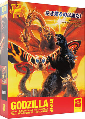 Godzilla Giant Monsters All-Out Attack 1000 Piece Jigsaw Puzzle