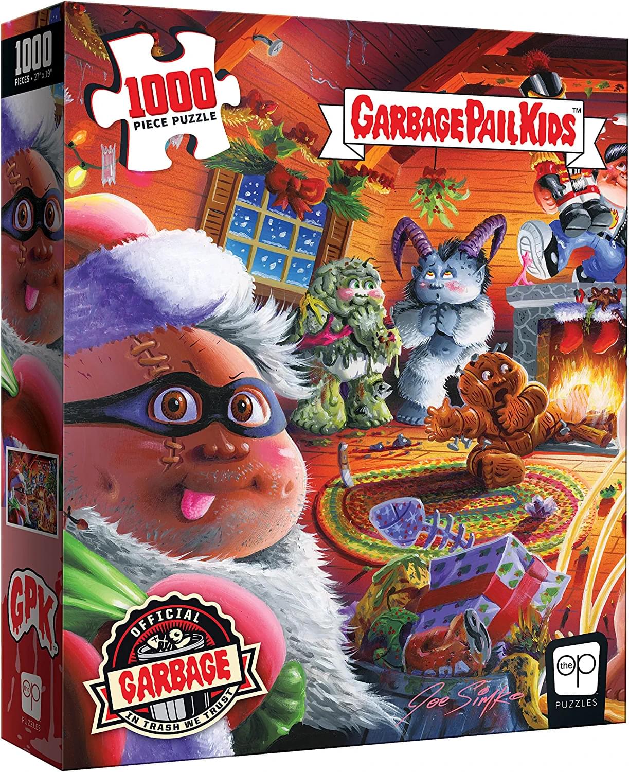 Garbage Pail Kids Wreck The Halls 1000 Piece Jigsaw Puzzle
