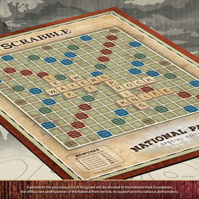 National Parks Scrabble Board Game | For 2-4 Players