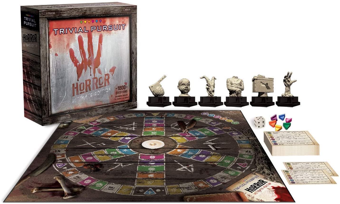 Horror Movie Ultimate Edition Trivial Pursuit Board Game | For 2+ Players