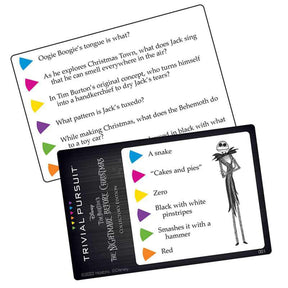 Nightmare Before Christmas Trivial Pursuit Board Game | Travel Edition