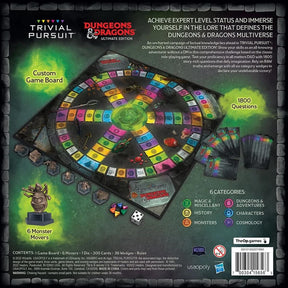 Dungeons & Dragons Ultimate Trivial Pursuit Board Game