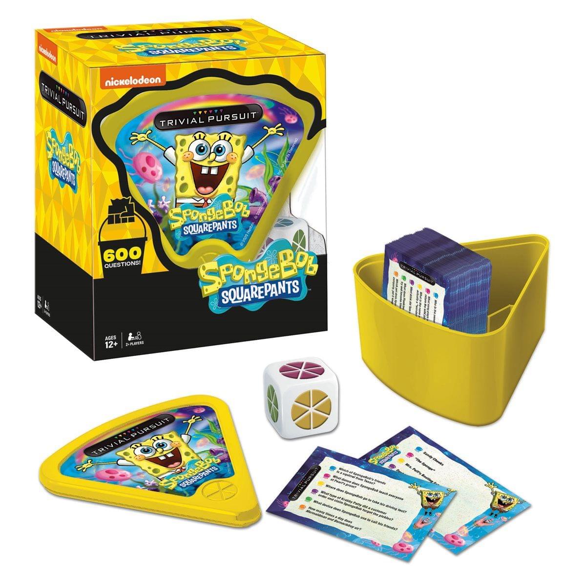 SpongeBob SquarePants Trivial Pursuit Board Game | For 2+ Players