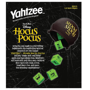 Disney Hocus Pocus Yahtzee Dice Game