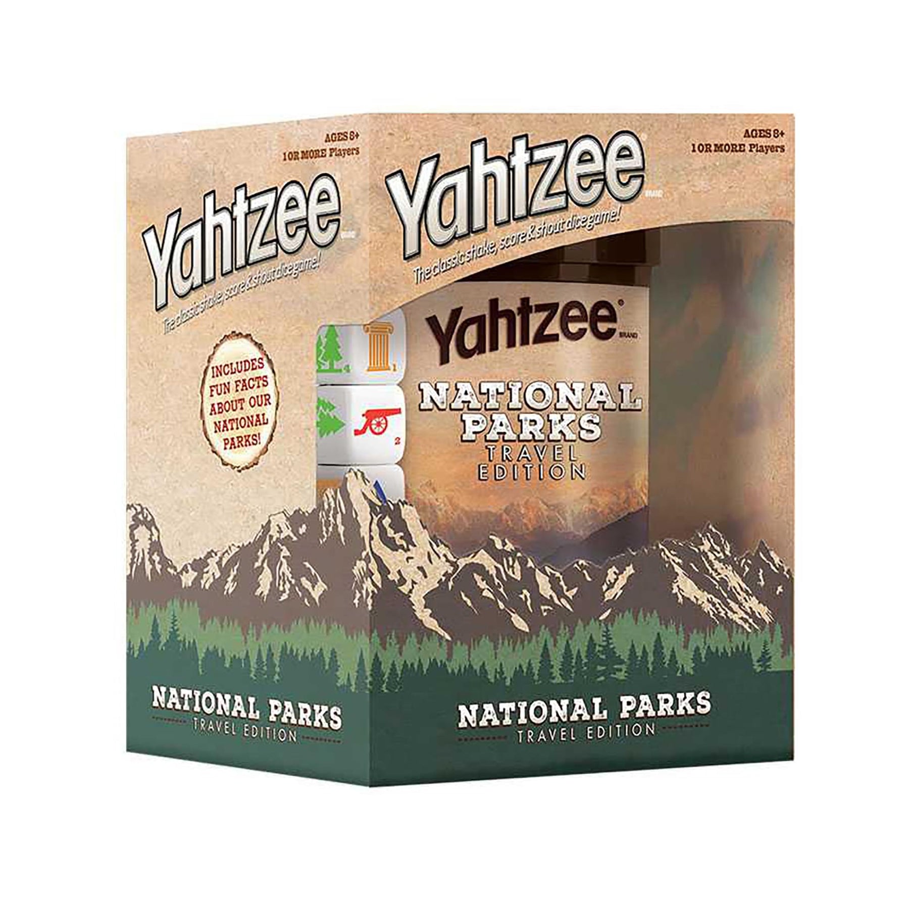 National Parks Yahtzee Dice Game