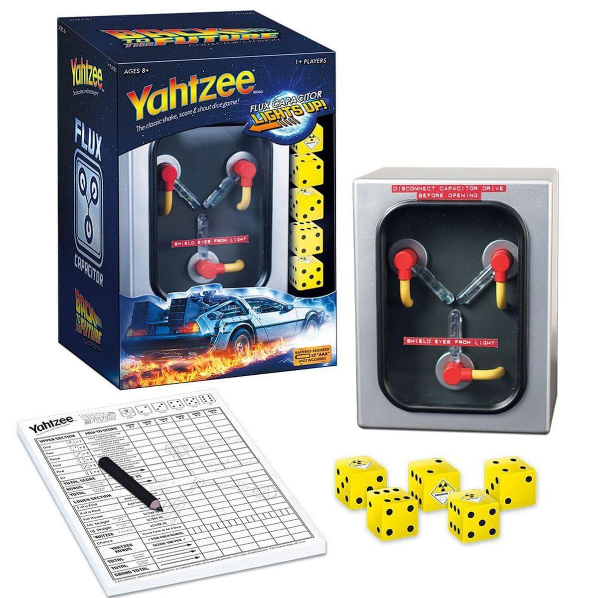 Back to the Future Yahtzee Dice Game