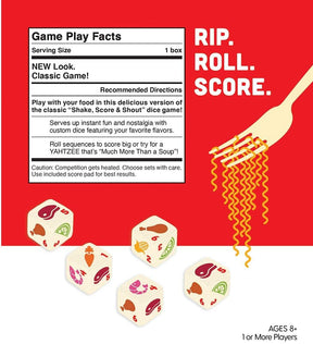 Cup Noodles Yahtzee Dice Game | For 1+ Players