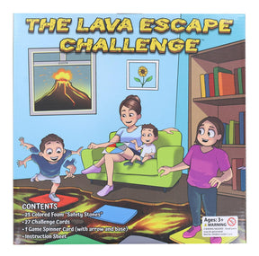 The Lava Escape Challenge Game | 2-6 Players
