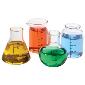 Lab Shots | Set of 4 Science Beaker 1oz Shot Glasses