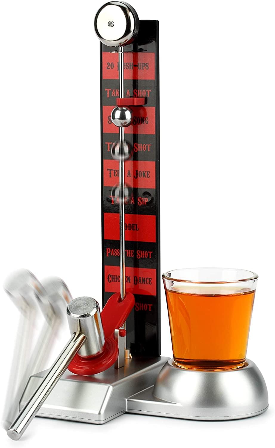 Hammer Shot | Adult Party Drinking Game | Includes 2oz Shot Glass