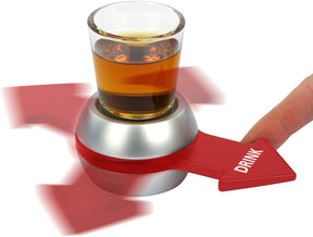 Spin the Shot | Adult Party Drinking Game | Includes 2oz Shot Glass
