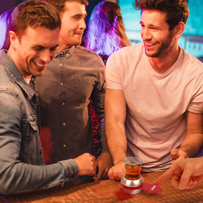 Spin the Shot | Adult Party Drinking Game | Includes 2oz Shot Glass