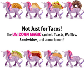 Unicorn Magic Sculpted Taco & Snack Holder