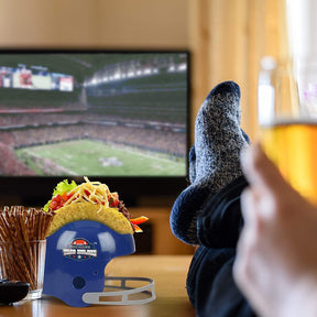 Touchdown Sculpted Football Helmet Taco & Snack Holder
