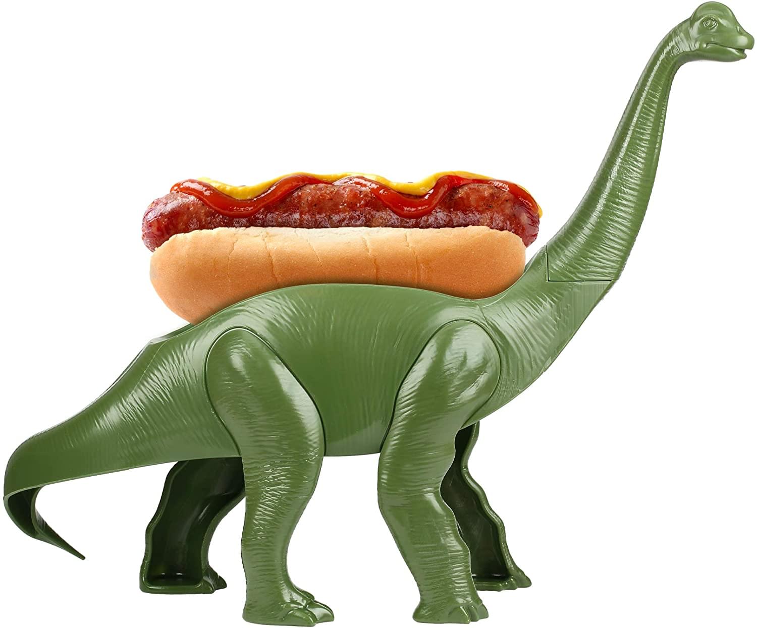 WEENIEsaurus Sculpted Dinosaur Hot Dog & Snack Holder