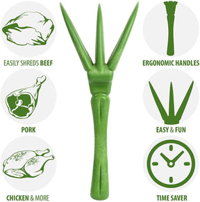 Raptor Rippers Dinosaur Meat Claws BBQ & Kitchen Tool | Set of 2