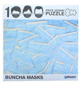 Buncha Masks Puzzle 1000 Piece Jigsaw Puzzle