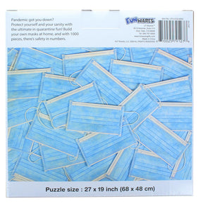 Buncha Masks Puzzle 1000 Piece Jigsaw Puzzle