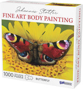 Johannes Stotter Butterfly Body Art 1000 Piece Jigsaw Puzzle