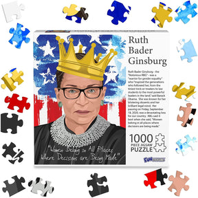 Ruth Bader Ginsburg 1000 Piece Jigsaw Puzzle