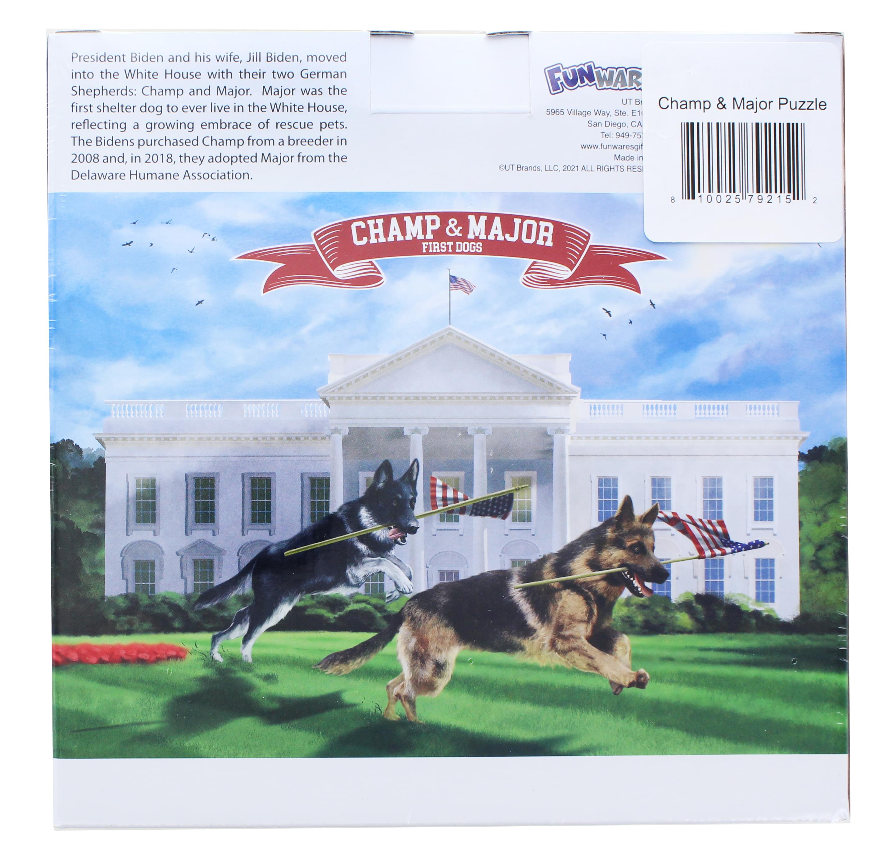 First Dogs Champ and Major 1000 Piece Jigsaw Puzzle