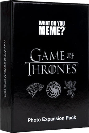 What Do You Meme? Card Game: Game of Thrones Photo Expansion Pack, 75 Cards