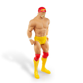 WWE Hulk Hogan Action Figure | Giant Sized Wrestler Great for Kids | 31" Tall