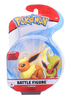 Pokemon Articulated 3 Inch Battle Figure | Flareon