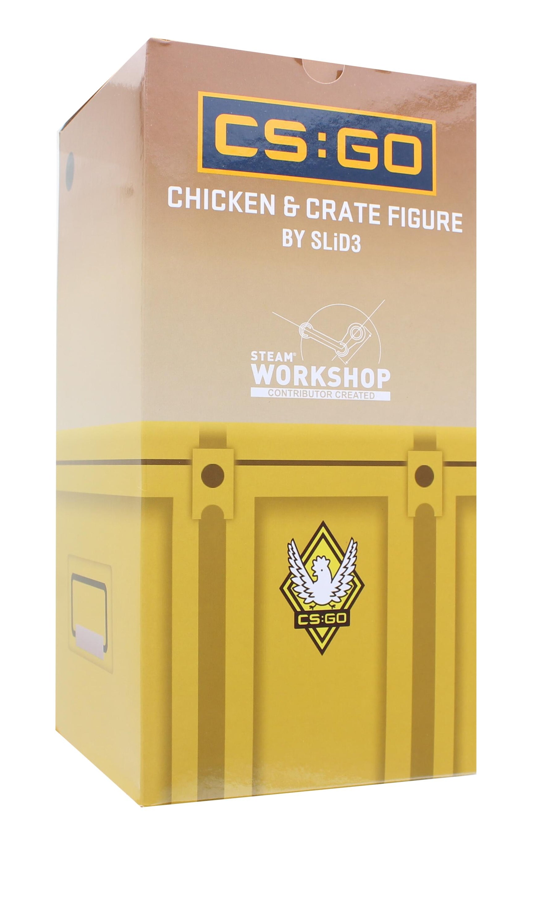 CS:GO Counter-Strike: Global Offensive Vinyl Chicken Figure Base Box + Digital Unlock
