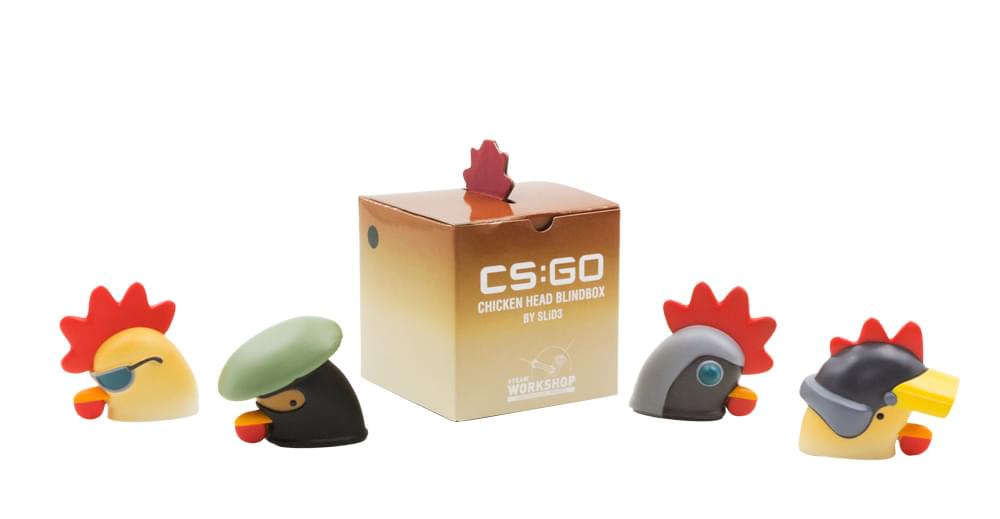 CS:GO Counter-Strike: Global Offensive Blind Box Chicken Head | One Random