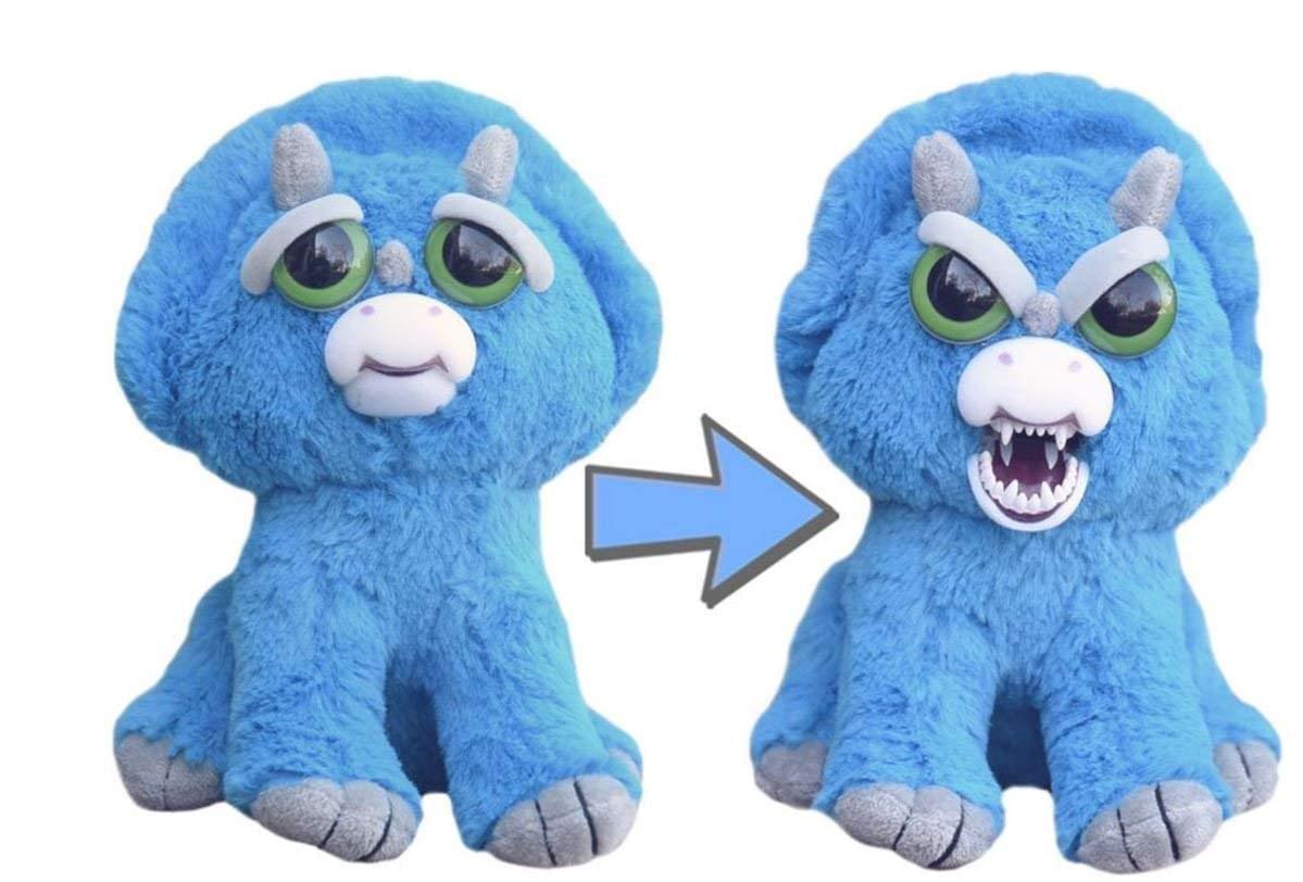 Feisty Pets Brainless Brian Triceratops Plush