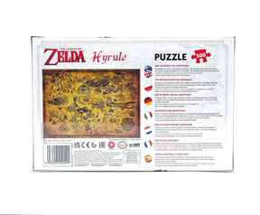 The Legend of Zelda Hyrule 500 Piece Jigsaw Puzzle
