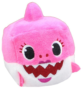 Pinkfong Shark Family 3 Inch Sound Cube Plush - Mommy Shark Pink