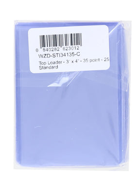 Shield Titan Trading Card 3x4 Inch Top Loader | 35 point | 25 ct