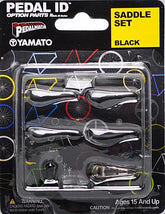 Pedal Id 1:9 Scale Bicycle: Saddle Set: Black