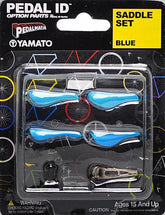 Pedal Id 1:9 Scale Bicycle: Saddle Set: Blue