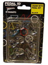 Pedal Id Crank With Pedal Set Black