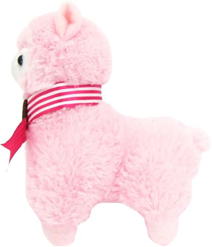 Llama Sweet Heart Alpaca 18" Plush Pink