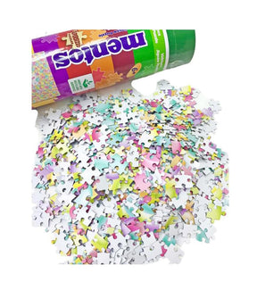 Mentos 1000 Piece SuperSized Jigsaw Puzzle | Rainbow