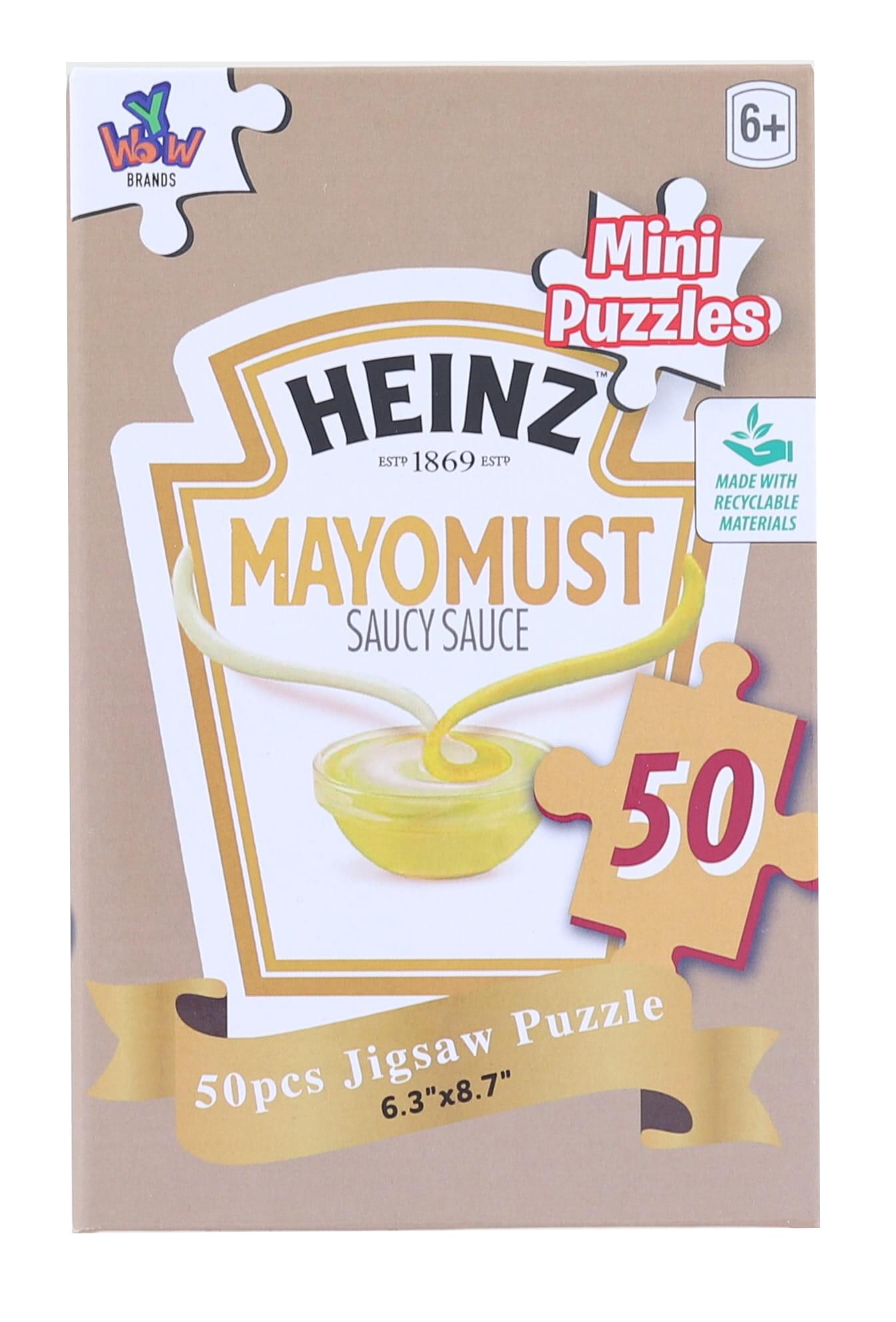 Heinz 50 Piece Mini Jigsaw Puzzle | Mayomust
