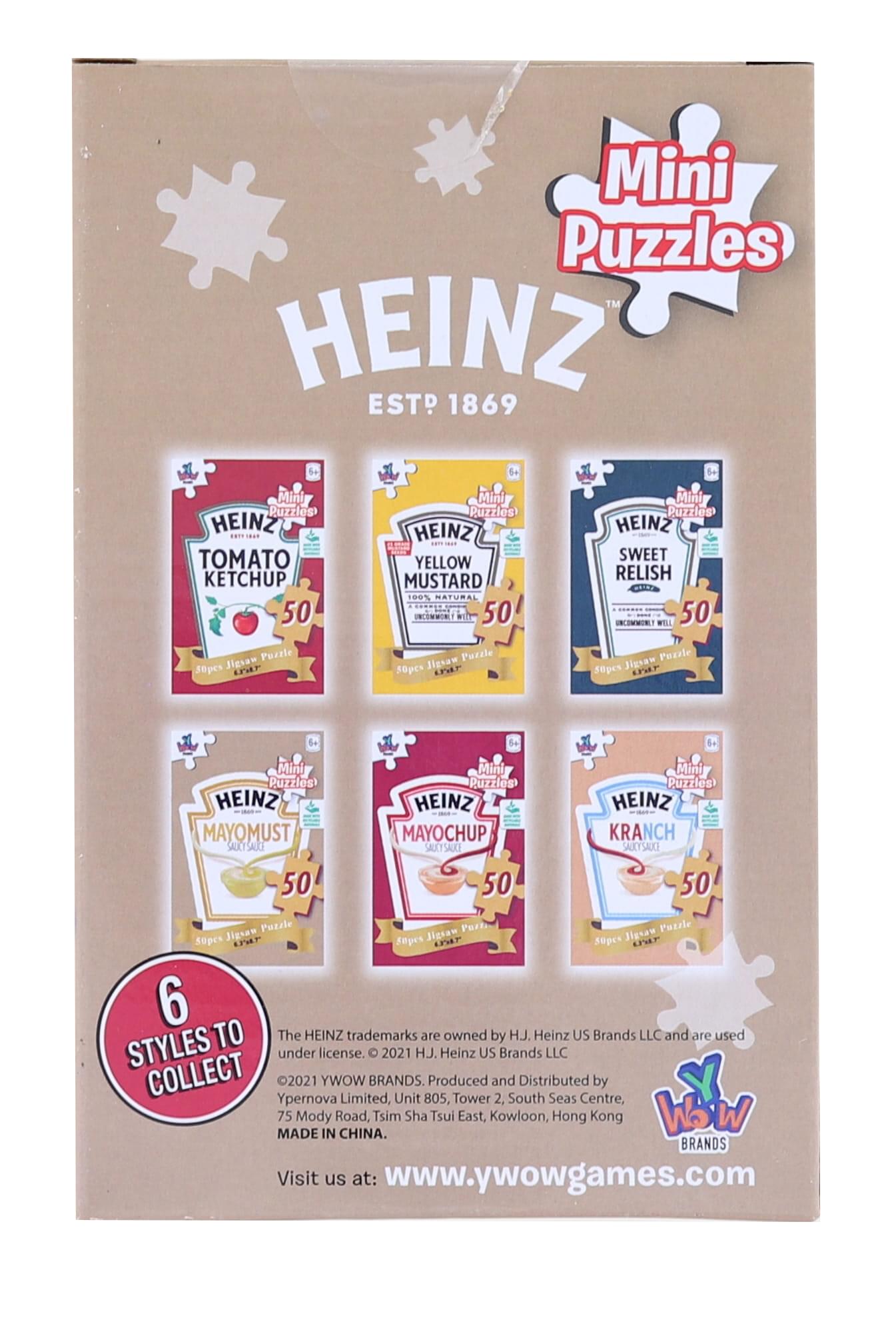 Heinz 50 Piece Mini Jigsaw Puzzle | Mayomust