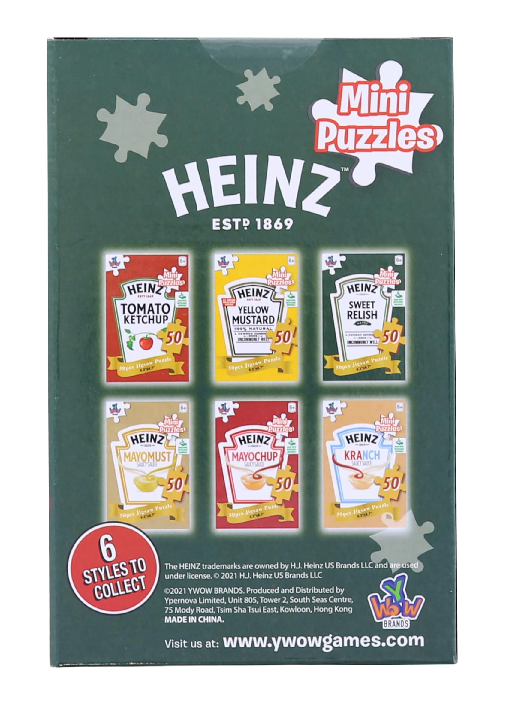 Heinz 50 Piece Mini Jigsaw Puzzle | Sweet Relish