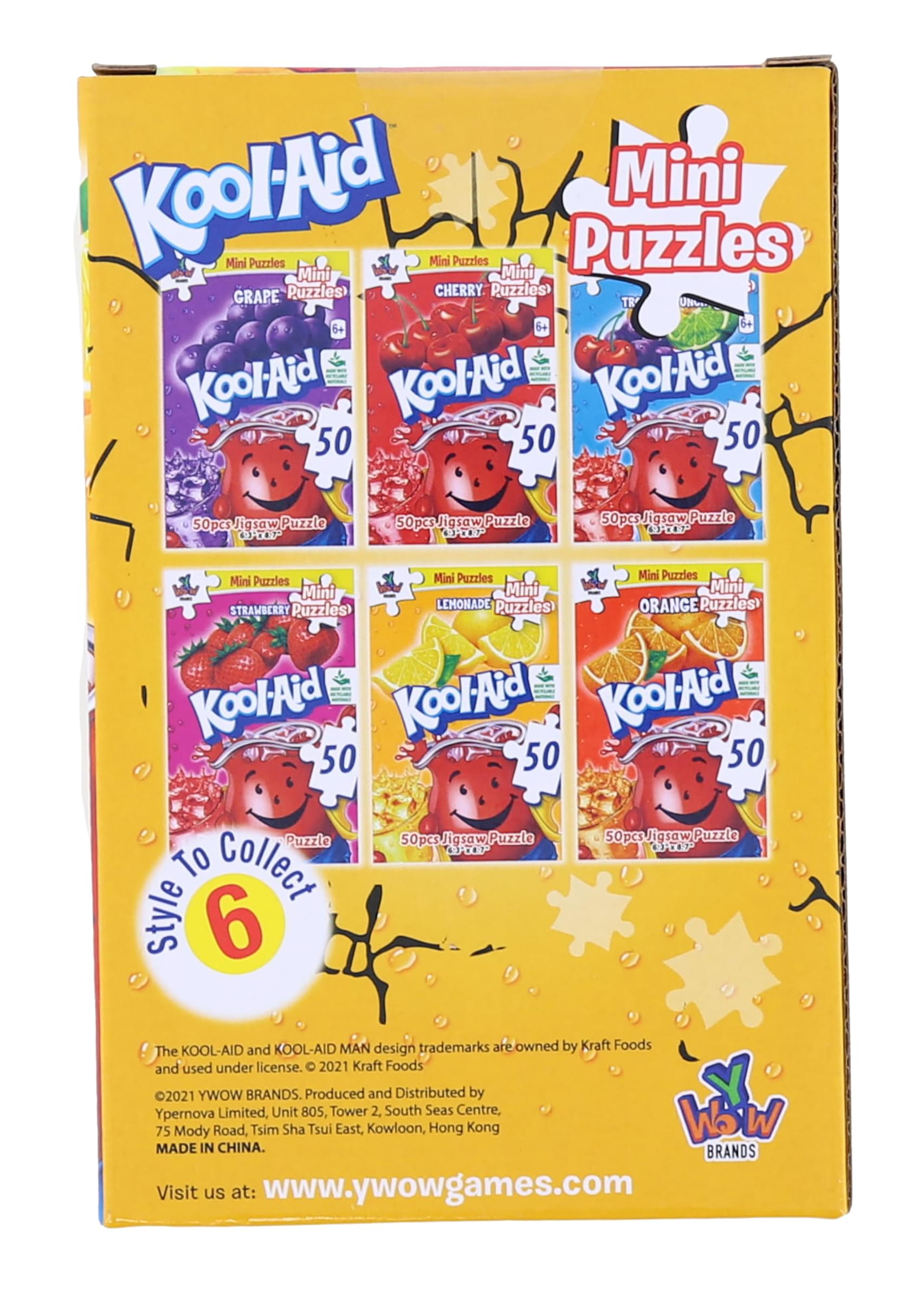 Kool-Aid 50 Piece Mini Jigsaw Puzzle | Lemonade