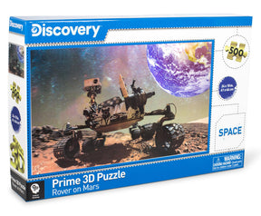 Discovery Channel Mars Rover Super 3D 500 Piece Jigsaw Puzzle