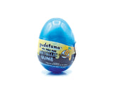 Gudetama The Lazy Egg Metallic Slime & Mini Figure | Blue