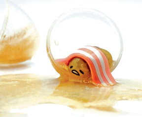 Gudetama The Lazy Egg Metallic Slime & Mini Figure | Orange