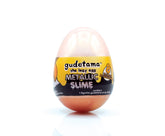 Gudetama The Lazy Egg Metallic Slime & Mini Figure | Yellow