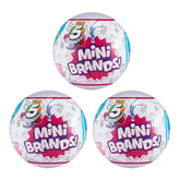 5 Surprise Mini Brands Mystery Capsule Series 1 | Lot of 3