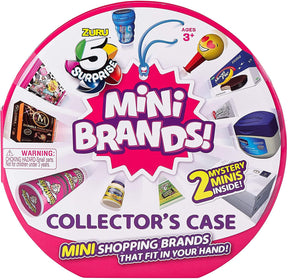 5 Surprise Mini Brands Collectors Case | Holds 30 Minis | Includes 2 Mini Toys
