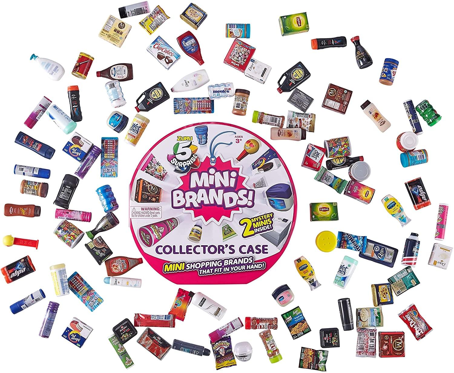 5 Surprise Mini Brands Collectors Case | Holds 30 Minis | Includes 2 Mini Toys